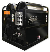 Aaladin 47 Series Self Contained Pressure Washer Features Illustrated Breakout